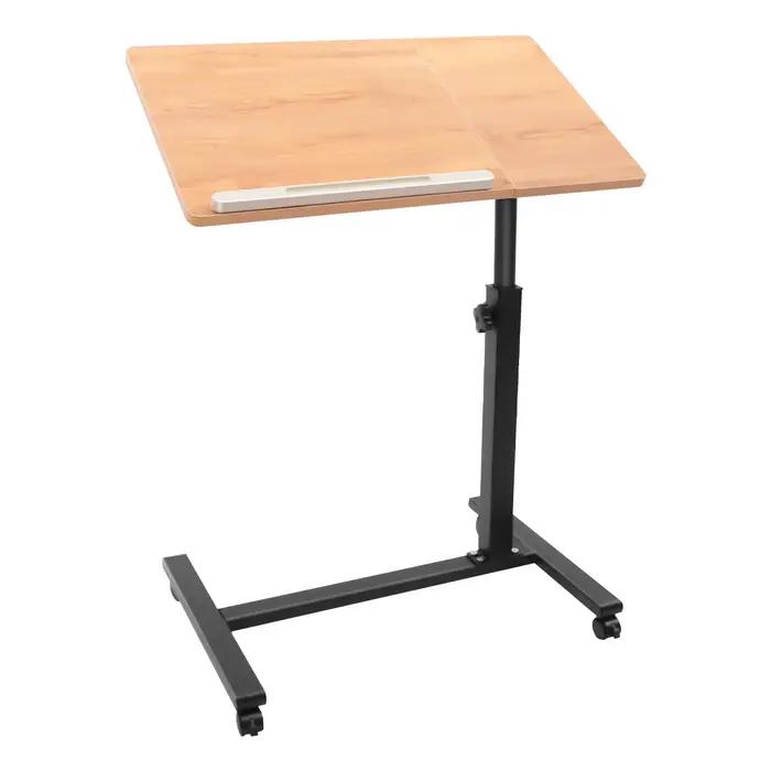 Bureau d'ordinateur debout Mobile réglable 58-90cm, bureau d'ordinateur portable pour bureau, salon,