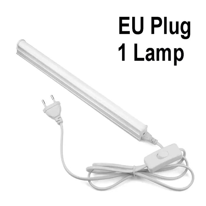 1FT 6W 29CM lampe de bureau T5 Tube barre LED avec vis pour le montage sous l'étagère AC220V 110V la