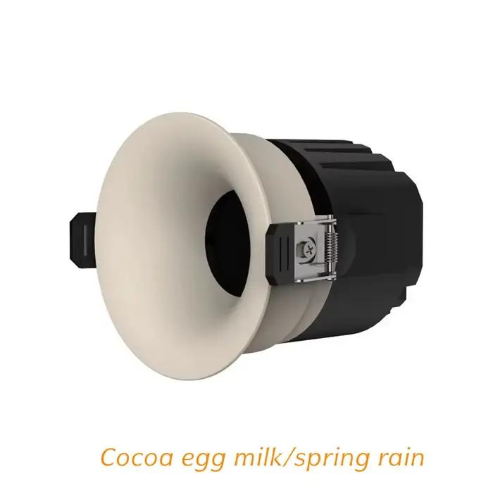 Lampe anti-éblouissement intégrée - Forme d'arc réglable 30 °   Plafonnier pour salon, bureau et cha