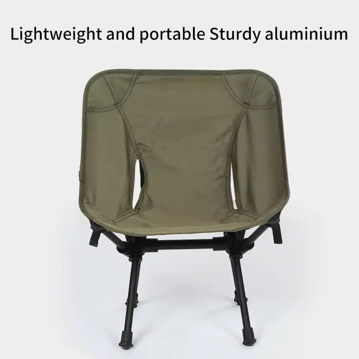 Chaise pliante portable ultralégère, poignées de camping en plein air, chaise de pêche amovible, meu