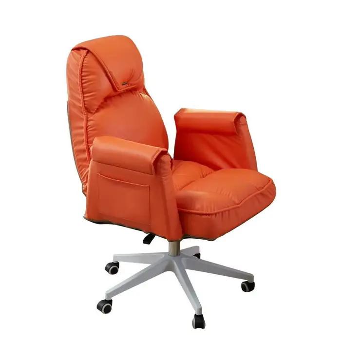 Chaise de gamer ergonomique confortable, fauteuil rotatif de loisirs, canapé d'ordinateur de levage,