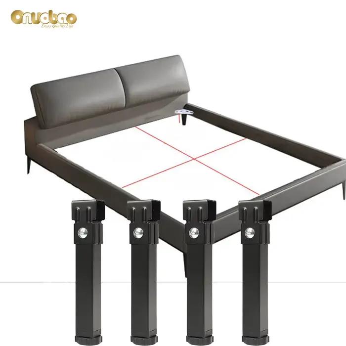 Onuobao-Support de Jambe de Lit Nucleframe, Colonne de Support de Cendres, Pieds de Meubles Réglable