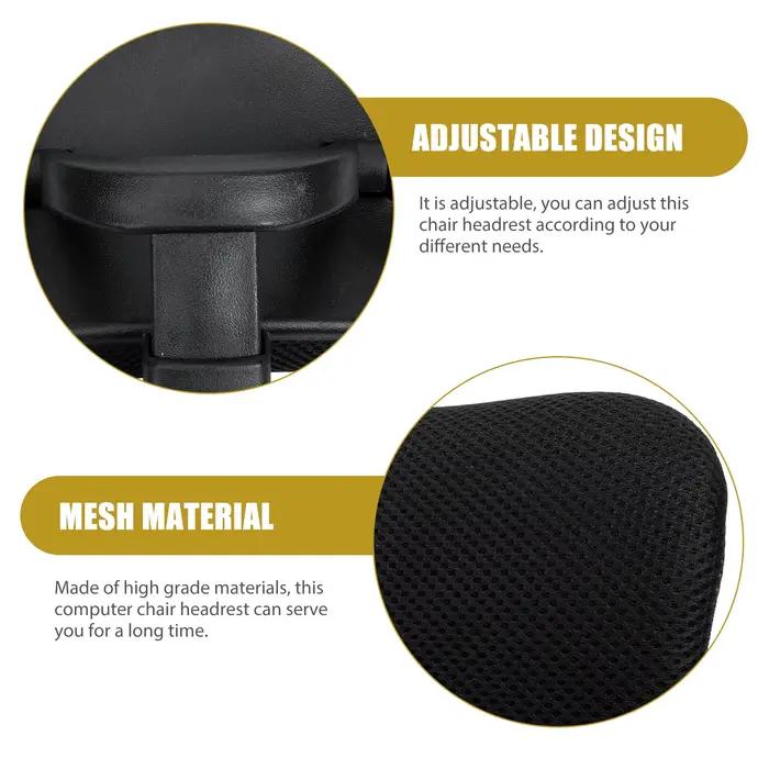 Appui-tête ergonomique réglable pour chaise de bureau, chaise d'ordinateur confortable, oreiller de 