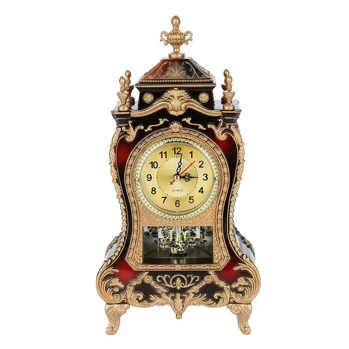 Horloge de bureau Vintage horloge de Table en plastique Vintage Antique maison hôtel décoratif burea
