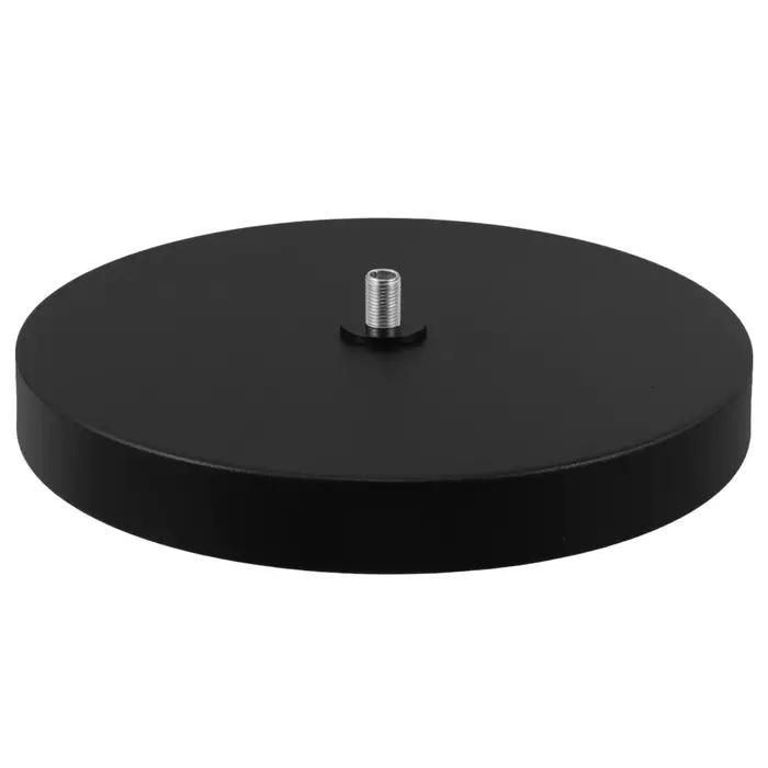 Base de lampe lestée, bloc de contrepoids lourd, support stable pour lampes de sol et de bureau, rem