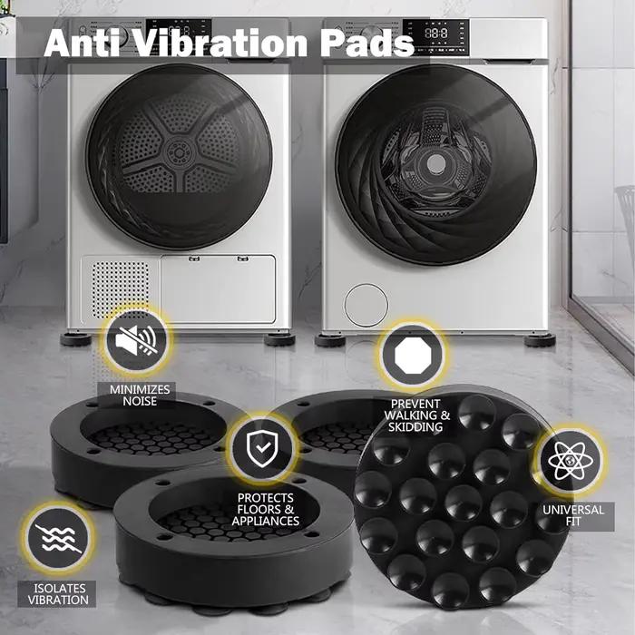 Coussinets de pieds Anti-Vibration, tapis en caoutchouc, antidérapant, silencieux, universel, Suppor