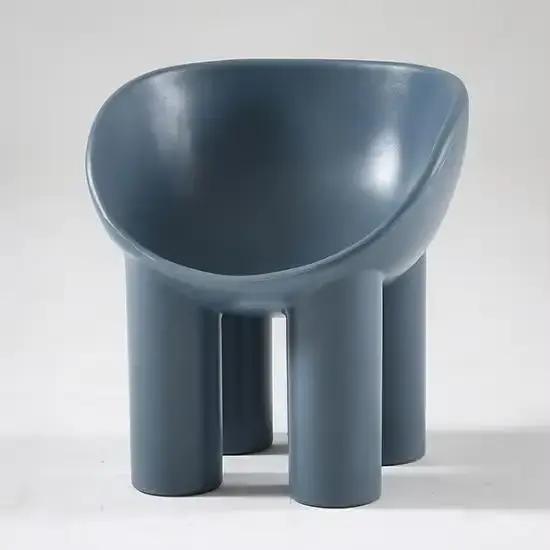 Chaise à jambe d'éléphant de designer scandinave, canapé simple Ins B & B, chaise paresseuse créativ