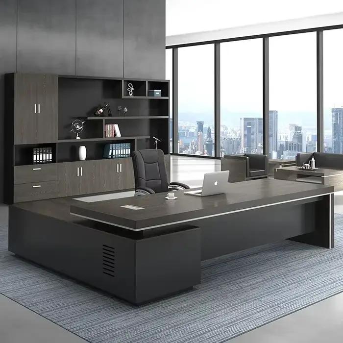 Bureau Agences informatiques exécutif multifonctionnel minimaliste bureaux Table d'étude poste de tr