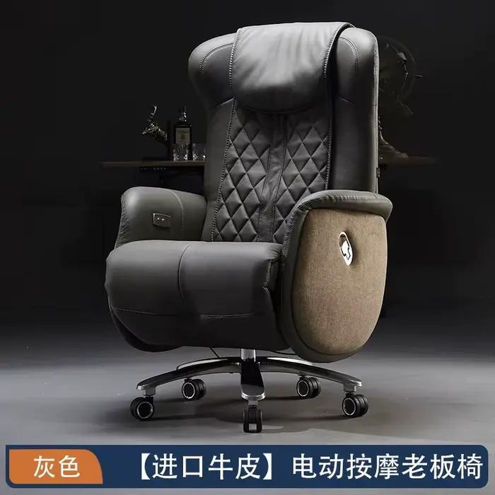 Chaise De bureau De luxe De jeu Design exécutif organisateur coussin chaise De bureau Salon ergonomi