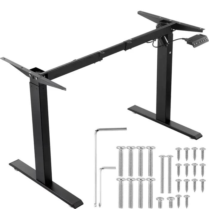 Pour cadre de bureau debout réglable 70-117cm de hauteur pieds de bureau d'ordinateur debout électri