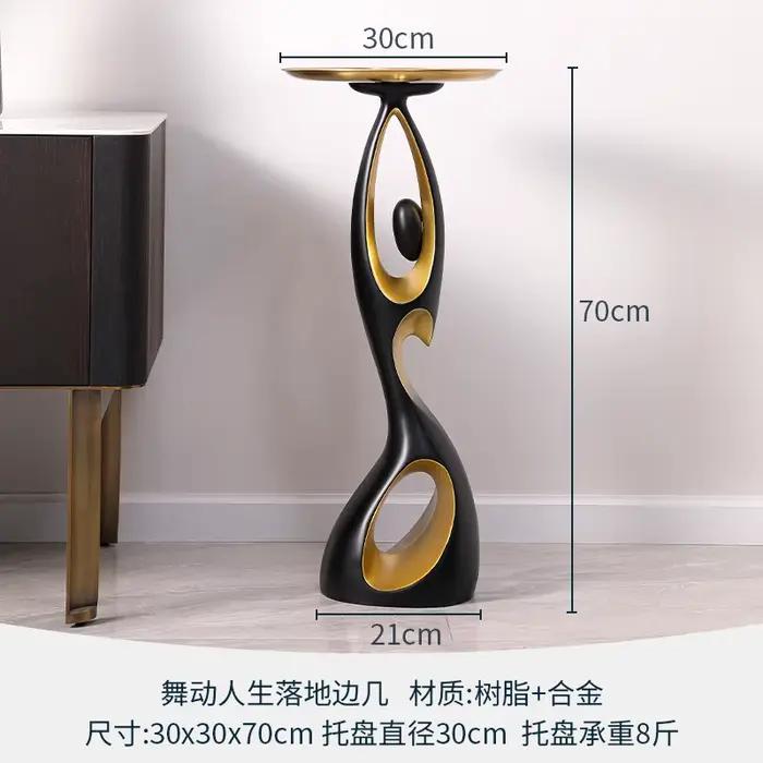 Table d'angle minimaliste moderne, Table d'appoint créative pour salon, canapé, petite Table basse p