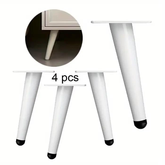 Pieds en métal réglables pour meubles, support de table basse, chaises de bureau, tables de chevet, 
