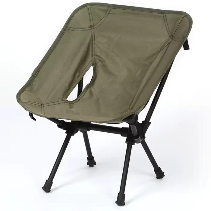 Chaise pliante portable ultralégère, poignées de camping en plein air, chaise de pêche amovible, meu