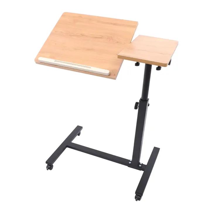 Bureau d'ordinateur debout Mobile réglable 58-90cm, bureau d'ordinateur portable pour bureau, salon,