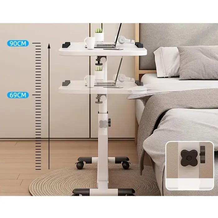 Bureau debout pliable avec roulettes