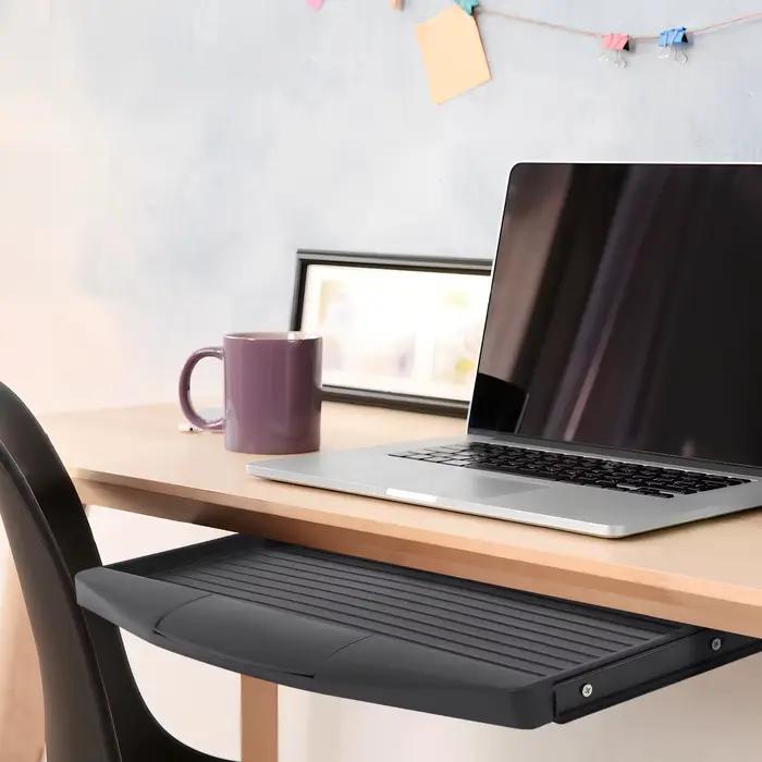 Support réglable pour clavier d'ordinateur coulissant