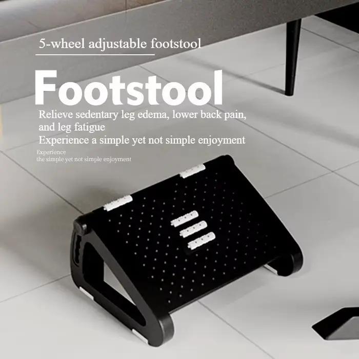 Repose-pieds réglable pour bureau, pédale de repose-pieds sous la table, support de jambe pour enfants, anti-éclatement, accessoire de repose-jambe Erlang