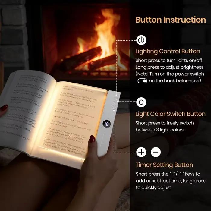 Lampe de lecture LED, lampe de lecture LED à intensité réglable