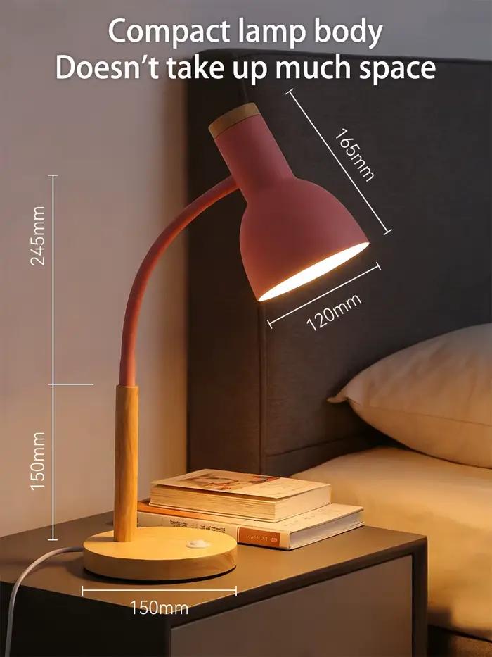 Lampe de bureau LED E27 Base lampes de Table ampoule remplaçable