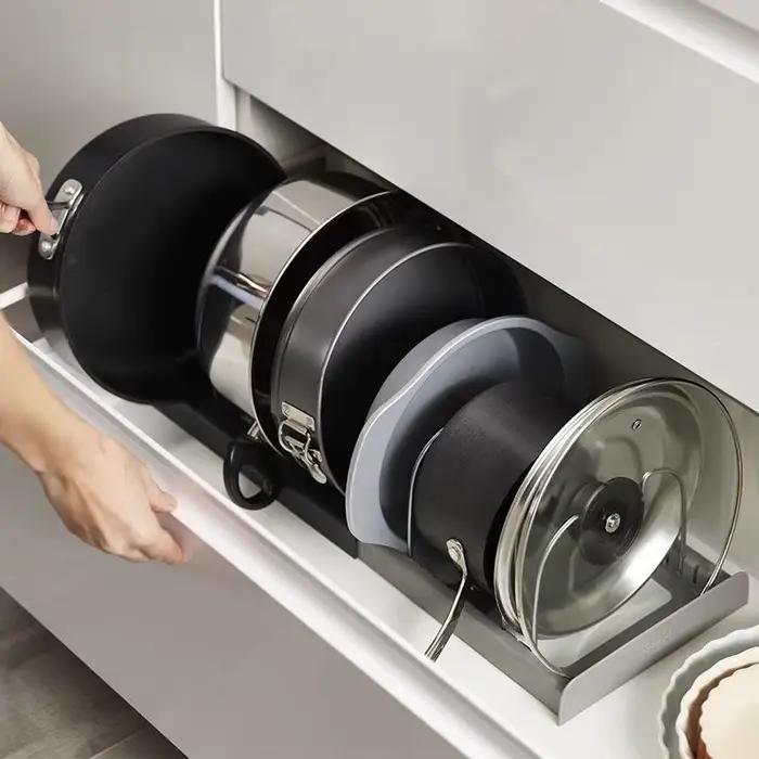 Rangement extensible en acier inoxydable T1