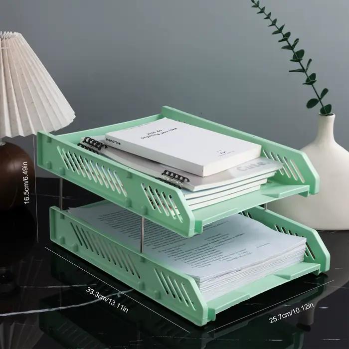 Boîte de rangement multicouche pour classeurs