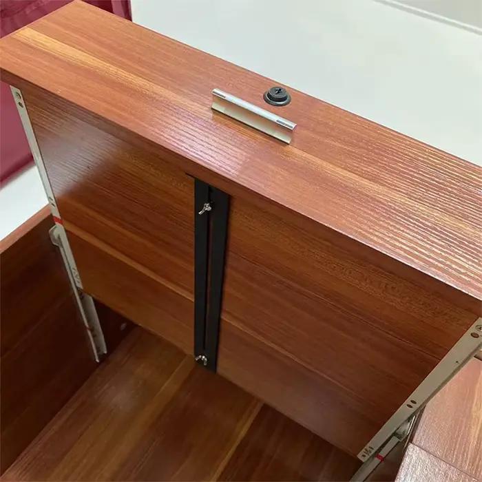 Kit de réparation de tiroirs avec vis, Kit de réparation de meubles, supports de montage, ensemble d'outils de Support inférieur pour tiroirs en bois/aggloméré/MDF