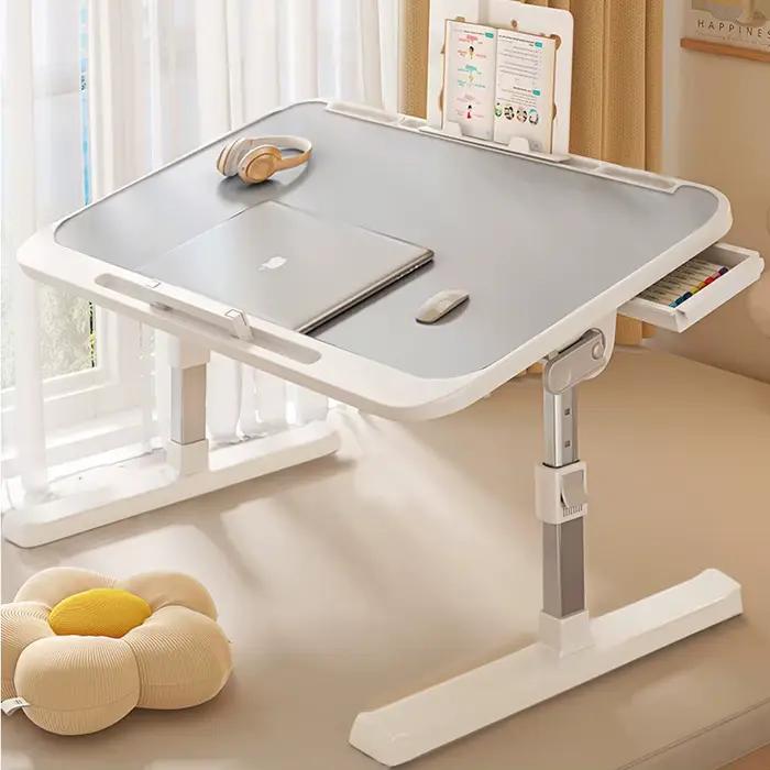 Bureau d'ordinateur pliable et réglable