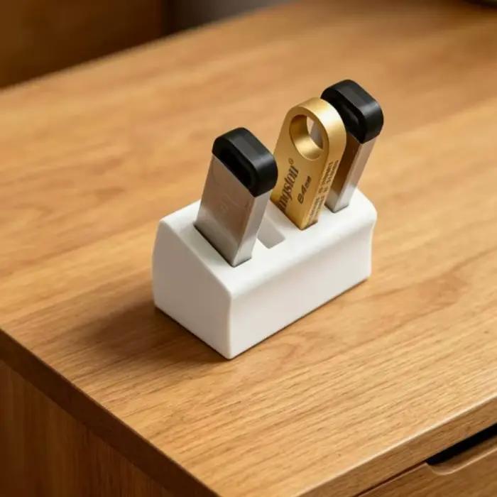 Boîte de rangement pour gadgets numériques de bureau