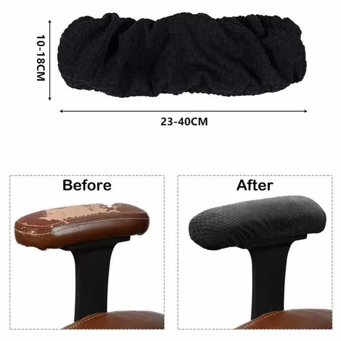 Housse d'accoudoir de chaise de bureau