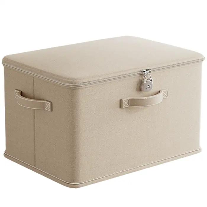 Grande boîte de rangement avec serrure