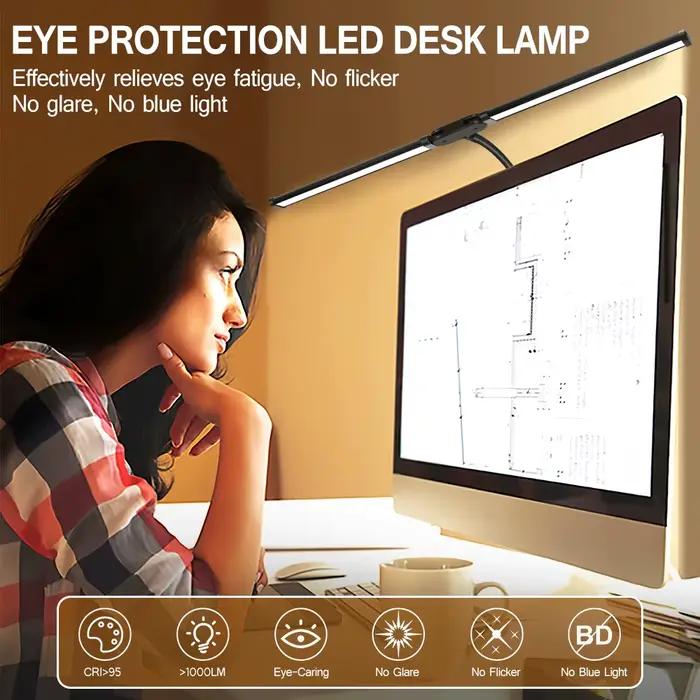 Lampe de bureau à Clip LED à Double tête