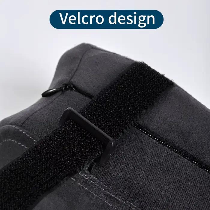 1 paire de coussinets d'accoudoir de chaise en coton à mémoire de forme
