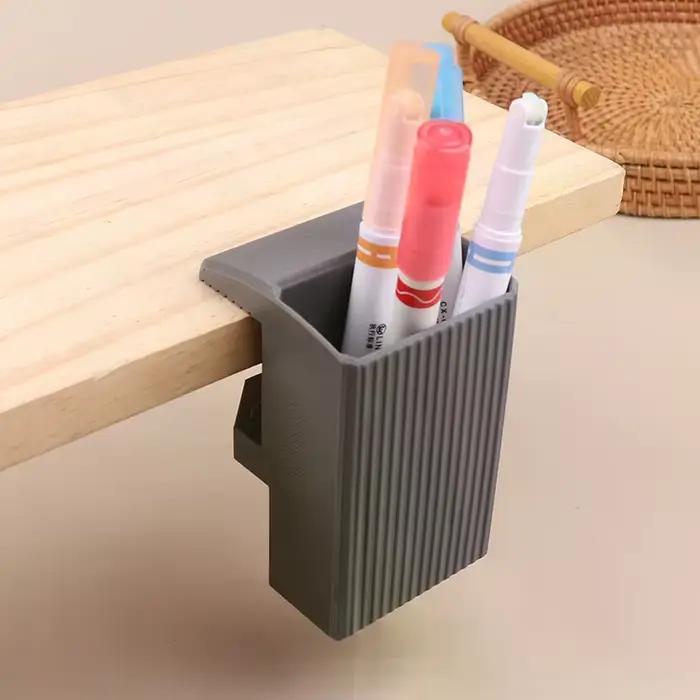 Support de stylo à clipser sur le bord du bureau