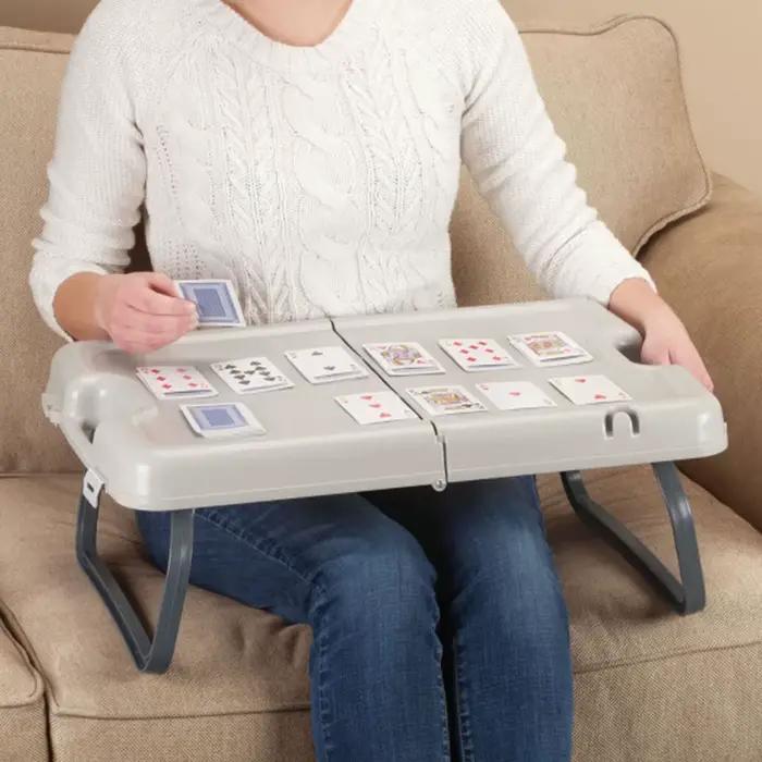 Bureau pliant avec mallette de rangement