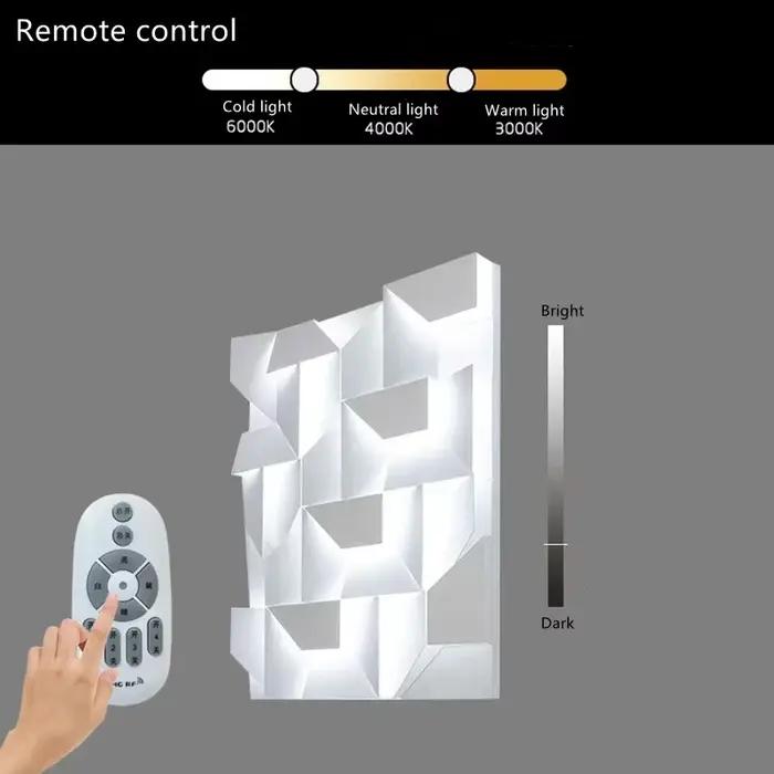 Design italien applique LED fond