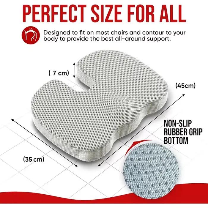Coussin de chaise ergonomique en mousse à mémoire de forme