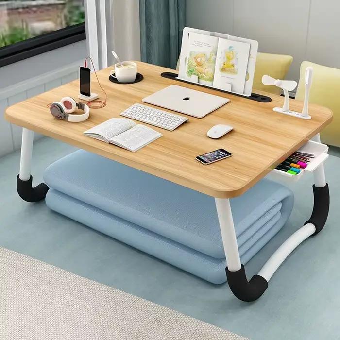 Bureau d'ordinateur portable pliable