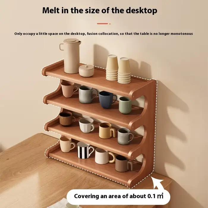 Étagère de rangement de bureau multi-niveaux en métal