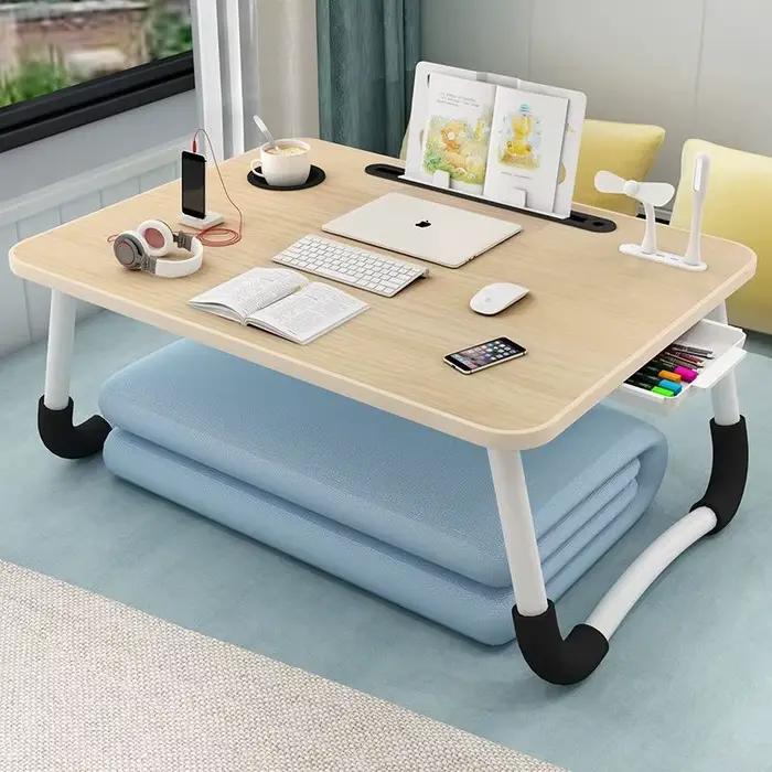 Bureau d'ordinateur portable pliable