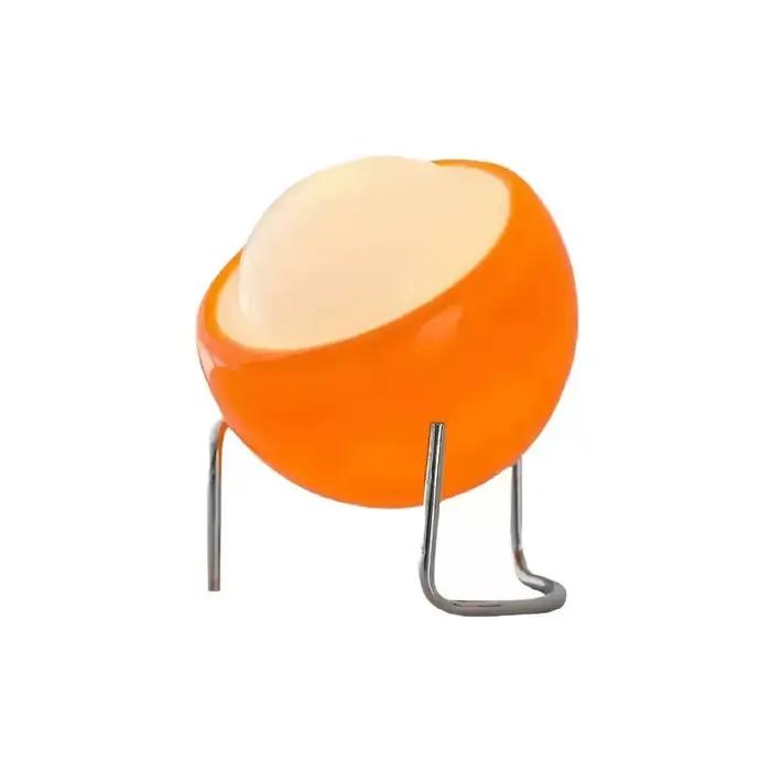 Lampe de table Bauhaus médiévale en verre LED rétro, lumière de nuit pour chambre à coucher, chevet, salon, bureau, décoration intérieure, bureau à domicile.