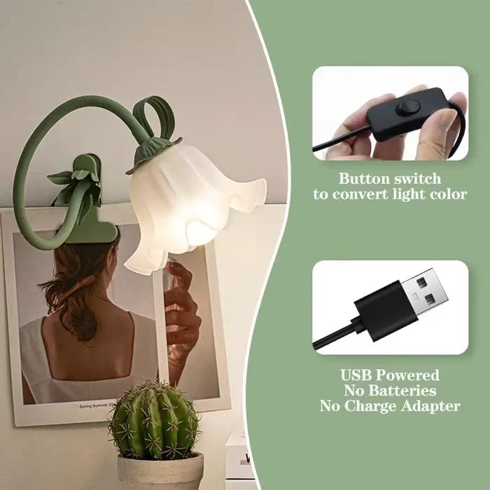 Lampe de Table à Clip LED