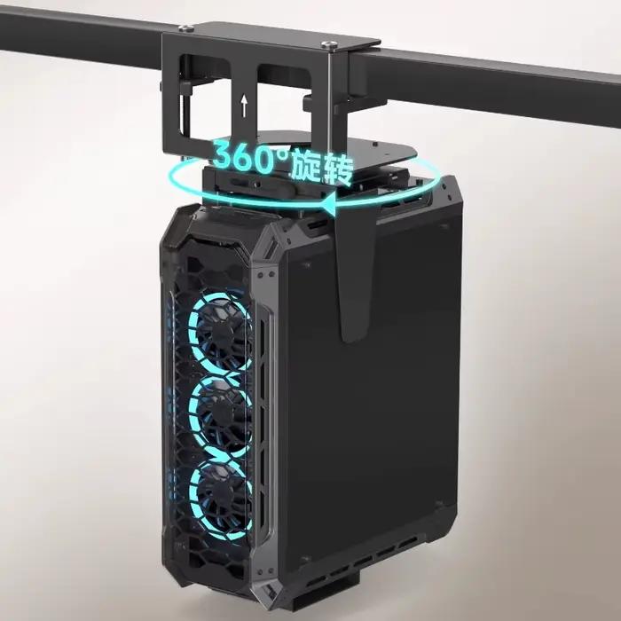 Support de CPU sous bureau réglable pour PC