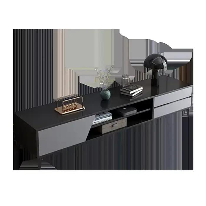 Meuble de Rangement TV Noir Premium
