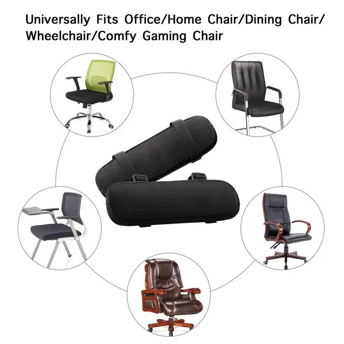 Coussinets d'accoudoir de chaise en mousse à mémoire de forme