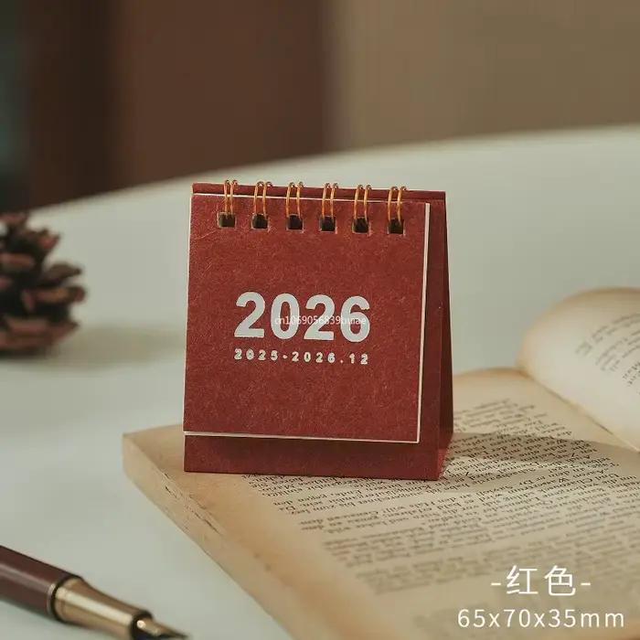 2026 Calendrier de bureau Kawaii Mini