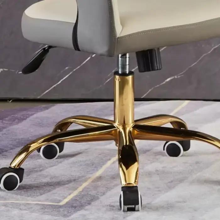 Roues accoudoirs chaise De bureau jeu ergonomique Mobile vanité