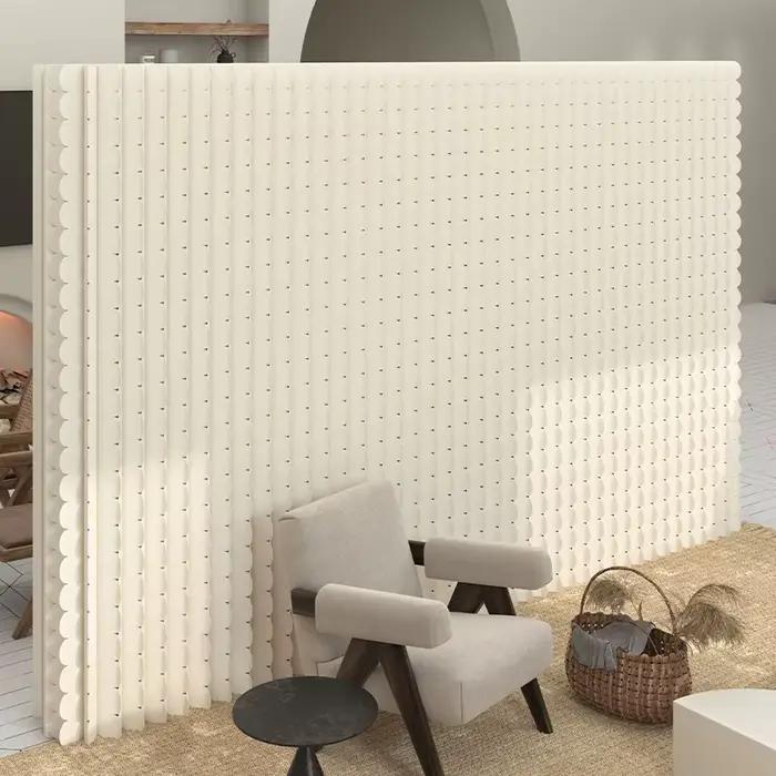 Cloison de séparation pliable en papier portable