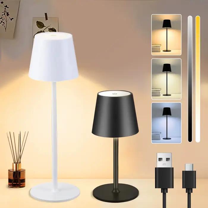 Lampe de bureau LED avec interrupteur tactile
