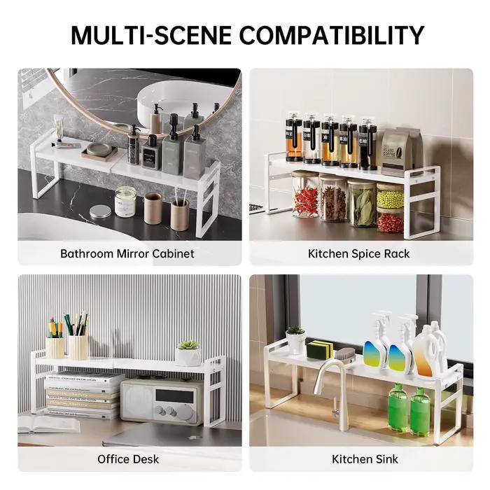 Support de rangement Ultra-étroit pour bureau