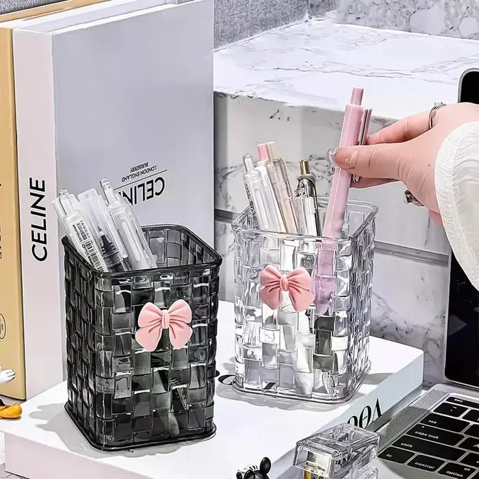Porte-stylo de bureau et boîte de rangement